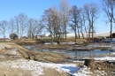 Rekonstrukce rybníka v Lomci 2018